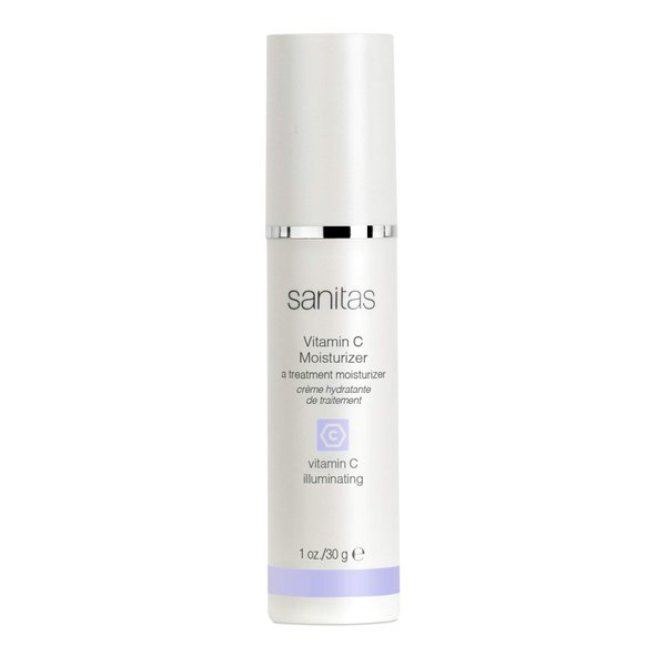 Sanitas Skincare Vitamin C Moisturizer, Lightweight, Fast Absorbing Moisturizer for Combination/Oily Skin, 1 Ounce