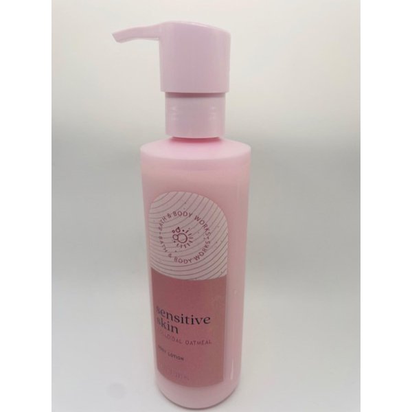 Generic Sensitive Skin Colloidal Oatmeal Body Lotion 7.8 Ounce Full Size Pump Bottle, White