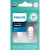 Philips Automotive Lighting 168WLED Ultinon LED Bulb (White), 2 Count (Pack of 1)