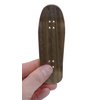 Wooden Fingerboard Carlsbad Cruiser Deck, The Swanson - 34mm x 100mm - Handmade, Pro Shape & Size - Five Plies Wood Veneer - Includes Prolific Foam Tape - Teak Tuning