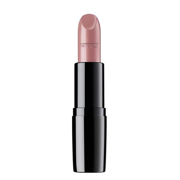 ARTDECO Perfect Color Lipstick - Fading Rose - Glide-On Lipstick with Rich Color & Plumping Effect - Creamy, Pearly Finish - Hyaluronic Acid - Long Lasting - Lip Plumper - Lip Care - Makeup - 0.14 Oz