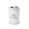 Kassatex ALB-TBH-W Le Bain Toothbrush Holder, White