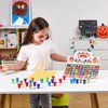 JOYIN 50 Pcs Assorted Stamps for Kids - Self-Ink Stamps with 50 Designs for Birthday Party Favor, Carnival Prizes, School Stampers, Goodie Bag, Halloween, Christmas (Zoo, Holiday Stampers)