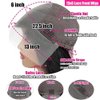 SUNTU 13x6 Deep Curly Lace Front Wigs Human Hair Pre Plucked 28 Inch 13x6 HD Transparent Lace Frontal Curly Wigs Human Hair 180% Density Glueless(28 Inch)