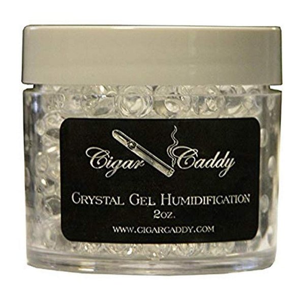 Cigar Caddy Crystal Gel Humidification Jar,2 Oz