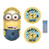 Despicable Me Birthday Party Supplies Decoration Bundle Pack includes 1 SuperShape Mylar Foil 26", 2 Mylar Balloons, 1 Dinosaur Sticker Sheet