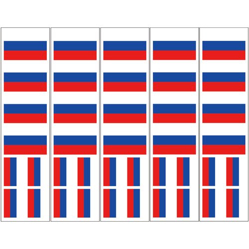 40 Tattoos: Russian Flag, Russia Party Favors
