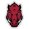 Arkansas Razorbacks 12 Inch Vinyl Decal Sticker Officially Licensed Collegiate Product