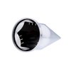 United Pacific 10570 33mm x 4 7/8” Chrome Plastic Super Spike Push-On Nut Covers, 33mm Push-on Lug Nut Fitting, Truck Accessories - Pack of 10