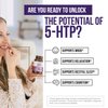 Organic 5-HTP - 200 mg | 99% 5HTP Concentration, Plus Cofactor Vitamin B6 & Lion’s Mane | Water Extracted from Organic Griffonia Seeds | Supports Mood, Cognition & Sleep (60 Capsules | 30 Servings)