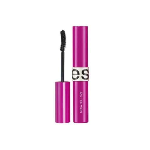 Esika Pro Mega Full-Size Waterproof Mascara for Visibly Longer and Lighter Eyelashes, Color: Black