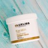 Luxliss Keratin Hair Mask, Hydrating Argan Oil Hair Mask, Keratin Hair Treatment Thermal Activated, Repair Dry Damaged Hair, Soften Frizz, Deep Conditioning Hair Mask for All Hair Types