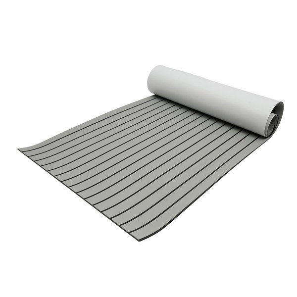 WOHAIPA EVA Foam Yacht Floor Anti Slip Mat, Motorhome Floor Mat with Self-Adhesive Design, Moisture-Proof and Corrosion Resistance, Noise Reduction, for Ship Deck, Motorhome, Yacht, 94.5 "X 35.4"