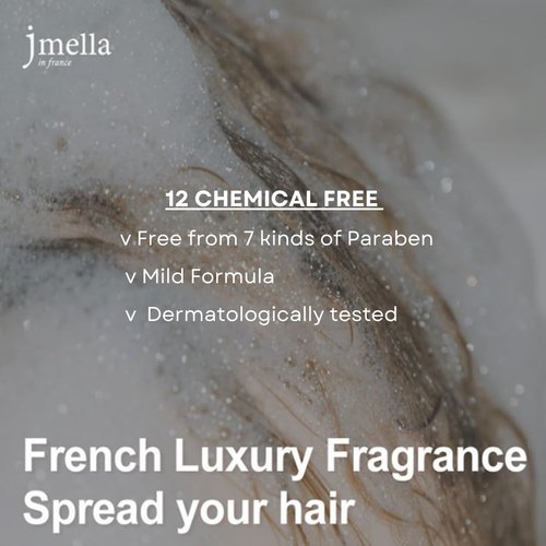 jmella IN FRANCE Blooming Peony Conditioner 16.9 fl oz. with luxury frangrance- Chemical free -17 types of amino acid complex-Made by French Perfumer