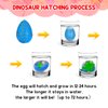 30PCS Dinosaur Hatching Eggs Bulk, Dinosaur Birthday Party Supplies Dinosaur Toys with Cards for Kids 3-5, Dino Eggs Party favors for Toddlers Kids School Classroom Birthday Valentines Party Gifts