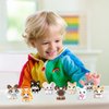 Scosloo Micro Mini Building Blocks Cat Series, Animals Model Toy Party Favors for Kids, Creative Building Blocks, Birthday Gift for Boy Girl Ages 6-12+ (Siamese)