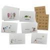 Summer Collection Thank You Cards - 24 Cards & Envelopes
