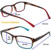 Success Eyewear Reading Glasses 3 Pair Great Value Stylish Readers Fashion Men and Women Glasses for Reading +3.25