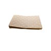 N'icePackaging 100 Qty 4" x 6" Decorative Flat Paper Gift Bags - White Polka-Dot on Brown Kraft Bags - For Sales/Treats/Parties Cookies/Gifts