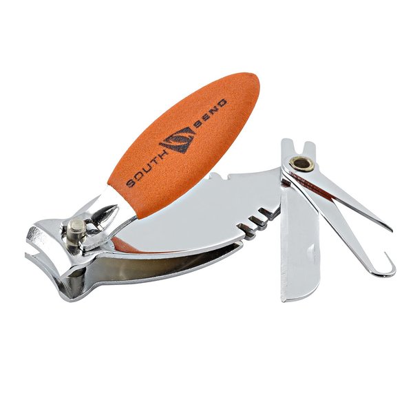 SOUTH BEND Deluxe Clippers - Durable Steel Multipurpose Fishing Tool with 7 Functions