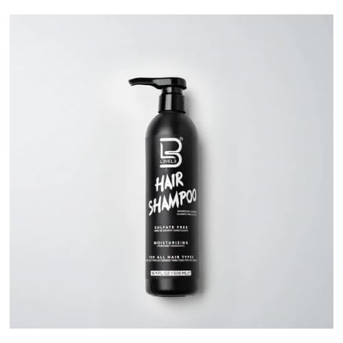 L3 Level 3 Sulfate Free Hair Shampoo - Volumizing Shampoo for Fine Hair - Moisturizing Shampoo for Dry Hair - Anti Frizz Hydrating Shampoo