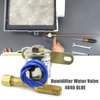 Humidifier Water Solenoid Valve 4040, Exact for Aprilaire Valve 400 500 600 700 220 224 Part#B2015-S85,B2017-S85 | 24 Volts | 2.3 Watts | 60 HZ-Blue