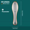 MR.GREEN Foot File Double Sided Pedicure Foot Care Tools Professional Callus Remover Foot Rasp Stainless Steel Foot Scrubber for Feet (Orange)