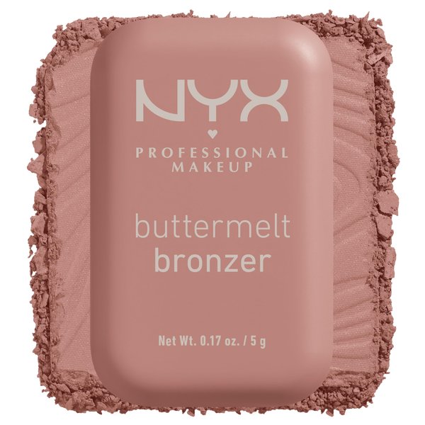 NYX PROFESSIONAL MAKEUP Matte Buttermelt Bronzer, Longwear Face Makeup with Up to 12 Hours of Wear, Vegan Formula - Butta Cup