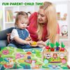 Montessori Wooden Farm Toys: Toddler 12-18 Months Toy with Game Map for 1 2 3 Year Old Baby Boys Girls | 1st First Birthday Gifts for 1-2 Years | Wood Learning Educational Toys Fine Motor Skills