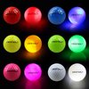 Crestgolf 4 Built-in Lights Glow Golf Balls | 300-hr Lighting Time Glow in The Dark Golf Balls | 3-Layer Design Light up Water Resistant LED Night Golf Ball(Multicolor 6pcs