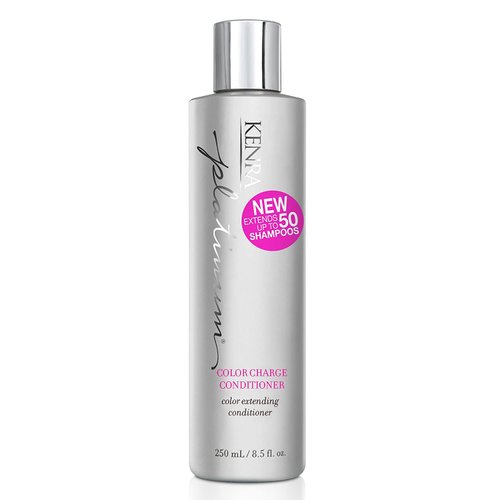 Kenra Platinum Color Charge Conditioner | Color Extending | Recharges Hair Color Up To 50 Washes | Lightweight Moisturizer | Maximum Color Retention | All Hair Types & Colors | 8.5 fl. Oz