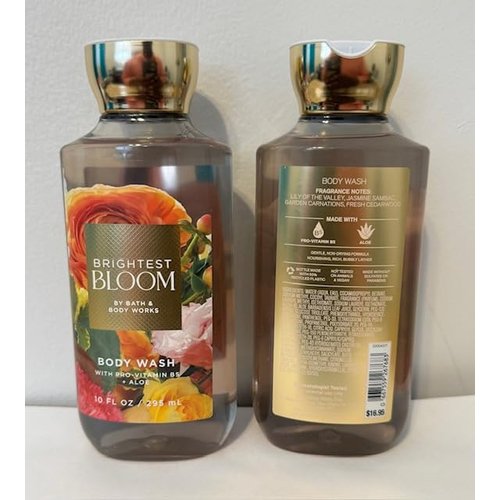 Bath Body Work Brightest Bloom 2-piece Body Wash 10 fl oz set