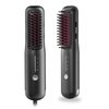 Porta Cordless Hair Straightener Brush, NOVUS Portable Straightening Brush for Travel, Mini Ionic Hot Comb Straightener for Women, Lightweight & Mini to Carry Out, USB Rechargeable, Anti-Scald
