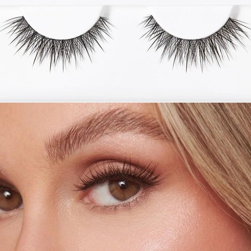AIRE STUDIO Promoted False Eyelashes Natural Look - Natural False Lashes - Soft Thin Clear Band - Natural Lashes - Manga Lashes