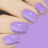 Vishine Gel Nail Polish Set - 4 Pastel Creme Color Spring Summer Baby Blue Lavande Lilac Violet Nail Gel Nail Art Long-lasting Salon DIY Manicure 8ml C030