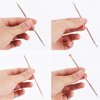 Blackhead Remover Pimple Comedone Extractor Tool Best Acne Removal Kit - Treatment for Blemish, Whitehead Popping, Zit Removing for Risk Free Nose Face Skin with Case (Rose)