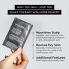 Malibu C Scalp Therapy Wellness Remedy - Scalp Care Remedy Packet to Soothe & Moisturize Dry Scalp - Restores Manageability with Vitamin C and Zinc Gluconate (3 Packets)