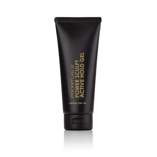 Prorituals Power Sculpt Active Hold Gel- Hair Styling Powder Gel, Classic Light Hold- Hair Pomade For Men with Aloe and Almond Oil, Hair Gel For Men, 6.8 Oz