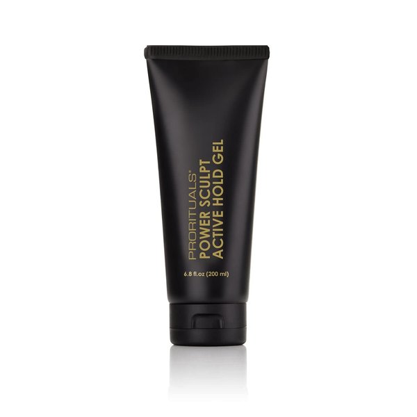 Prorituals Power Sculpt Active Hold Gel- Hair Styling Powder Gel, Classic Light Hold- Hair Pomade For Men with Aloe and Almond Oil, Hair Gel For Men, 6.8 Oz