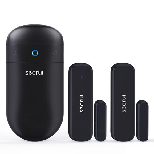 Door Chime, Door Sensor Chime for Door Opens – Door Ringer with 500ft Operating Range 52 Chime Adjustable Volume Mute Mode LED Indicators –Entry Alert Chime for Business/Home