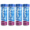 Nuun Sport: Electrolyte Drink Tablets, Tri-Berry,10 Count (Pack of 4)