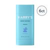 Harry's Men's Deodorant, Odor Control, Aluminum-Free, Stone, 6 Count