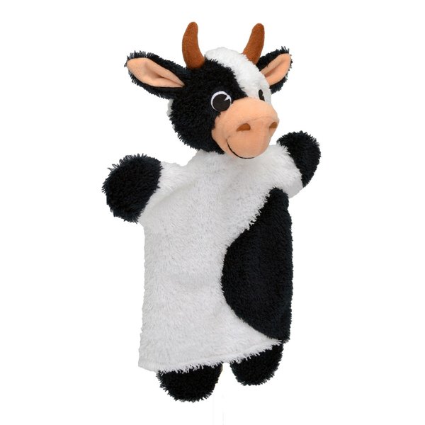 Moravská ústredna 24623A Cow Mottled 29Cm, Hand Puppets, Multicolour, 29 cm