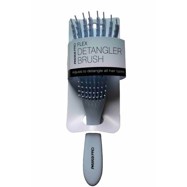 Swissco Pro Flex Detangler Brush (Light Baby Blue)