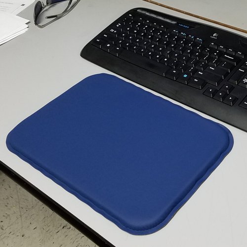 ULTRAGEL Gaming Super Comfy Arm/Elbow/Wrist Rest Gel Pad for Keyboards (Wide 8.5X12.5, Blue)