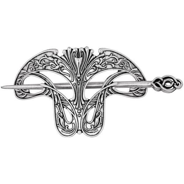 HAQUIL Vintage Celtic Knot Gothic Hair Accessories Pony Tail Holder Silver Hair Sticks Hair Ornaments