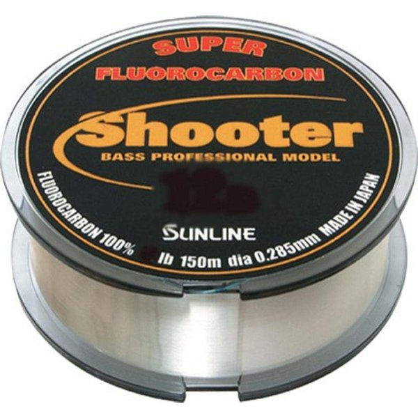 Sunline Fluorocarbon New Shooter Fishing Line, 12-Pound Test/150m, Natural Clear