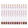 Boobeen 12 PCS Lip Liner Pencil Set, Long-Lasting Matte LipLiner, Smooth and Soft Creamy Lip Liner Crayon, Rich Lip Color, Lip Makeup Gift for Women