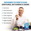 Retainer Cleaner and Denture Cleaning Tablets - Mouthguard Cleaner and Denture Cleaner Tablets Remove Plaque, Odors and Stains from Aligners, Night Guard and Removable Dental Appliances - 120 Tablet
