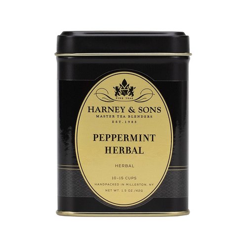 Harney & Sons Herbal Tea, Peppermint, Caffeine Free, 1.5 oz (42 g)